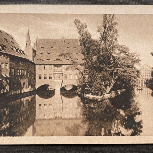 Nürnberg Partie a.d.Museumsbrücke Gebäude Fluss Bayern Deutschland 402684 TH C
