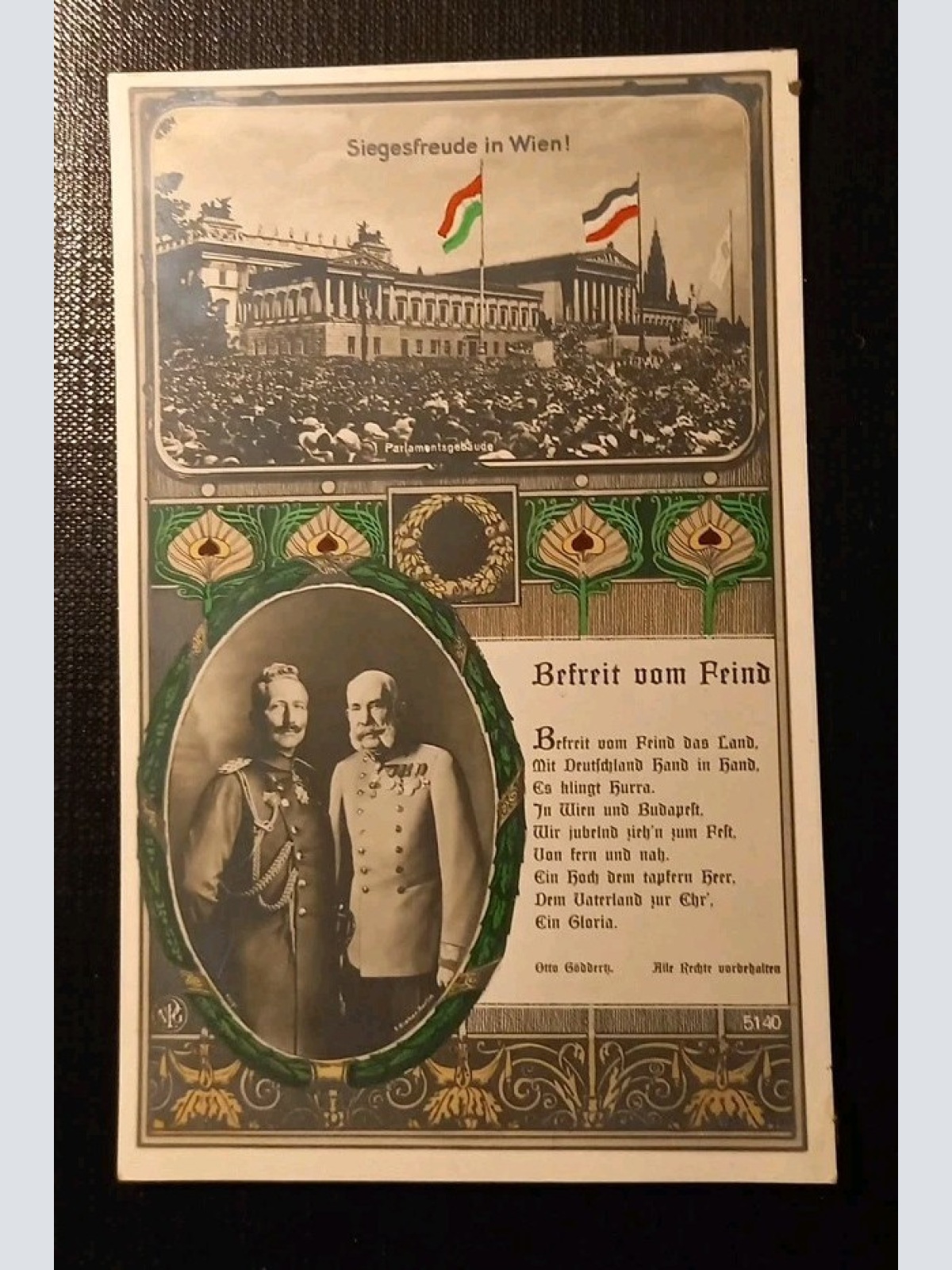 Siegesfreude In Wien 30069 H Gr