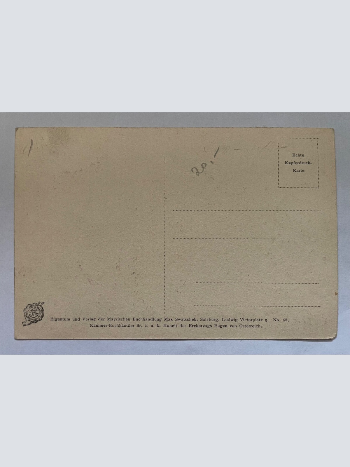 Salzburg Schatz-Durchhaus Haus Gebäude Café Schatz Stadt Österreich 8474 K TH