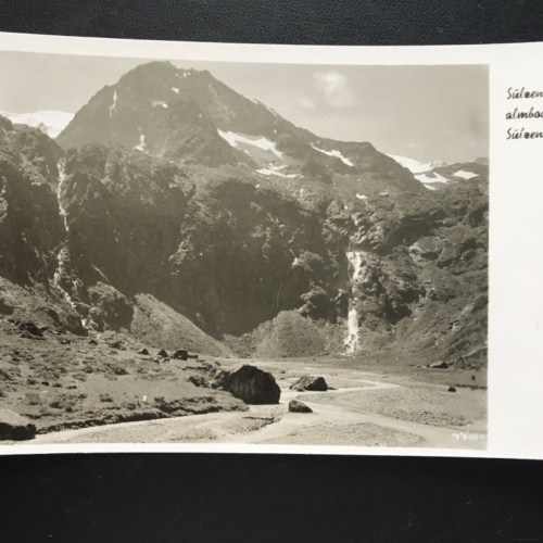 Sulzenau-Almboden Sulzenakogel Anstieg Sulzenauhütte Stubaier Alp. 180169 TH G