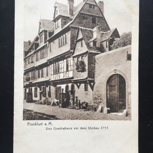 Frankfurt am Main - Das Goethehaus vor dem Umbau 1755 180171 TH