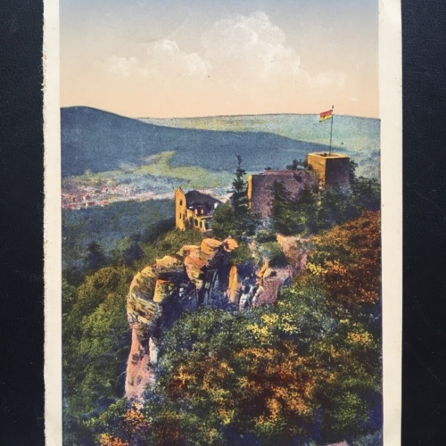 Baden-Baden - Altes Schloss - Burg - Landschaft 180176 TH