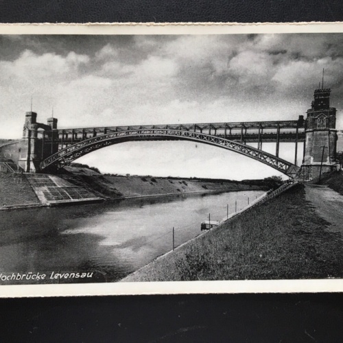 Hochbrücke Levensau - Fluss - Kiel 180182 TH