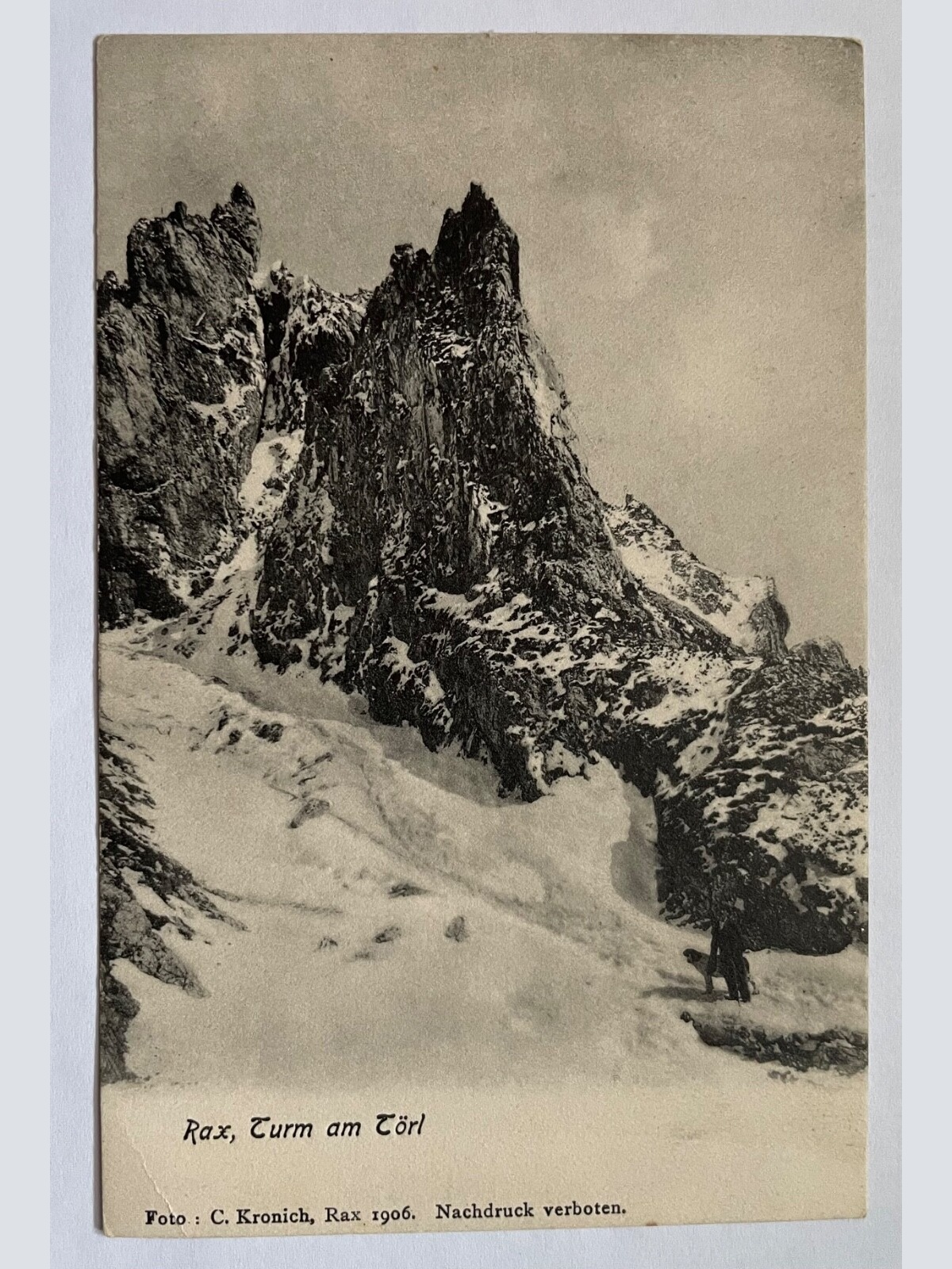 Rax, Turm Am Törl Berg Gebirge Schnee Österreich 165959 K TH