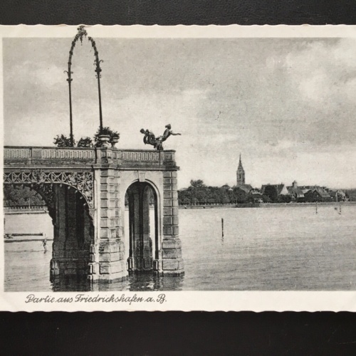 Partie aus Friedrichshafen am Bodensee - Anlegestelle - Kirche 180183 TH