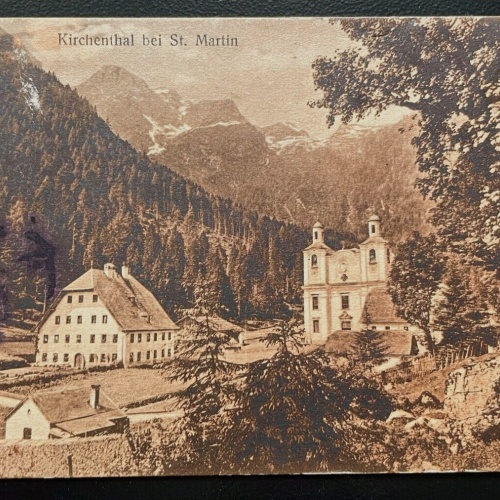 Kirchental St. Martin Wallfahrtskirche Berg Lofer Salzburg Österreich 600156A D