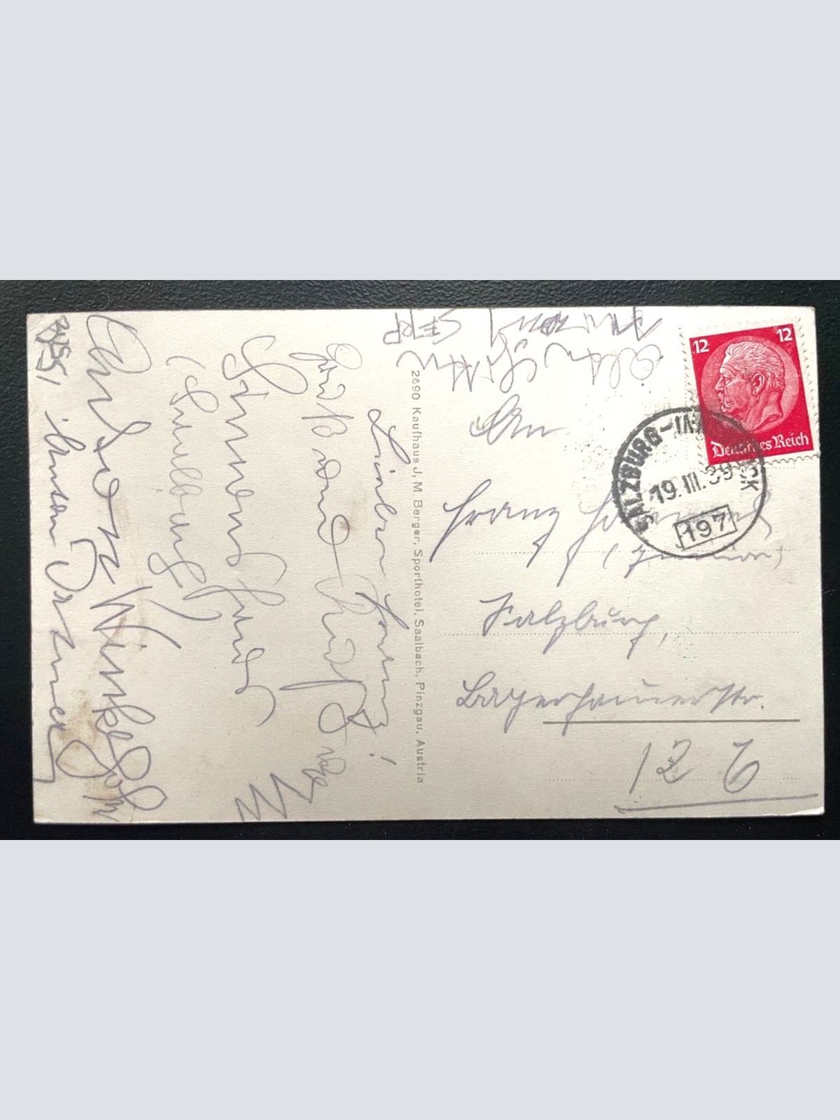 Wintersport Saalbach Zwölfer-Schusterkogel Berg Salzburg Österreich 600155A TH D