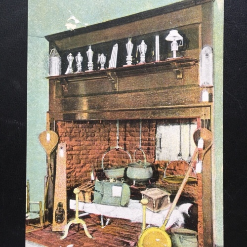 Providence, Rhode Island - Fire Place - Betsy Williams Cottage 180191 TH