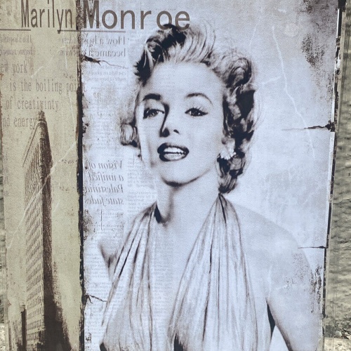 Marilyn Monroe Film Schauspielerin Schild 30x20 70013