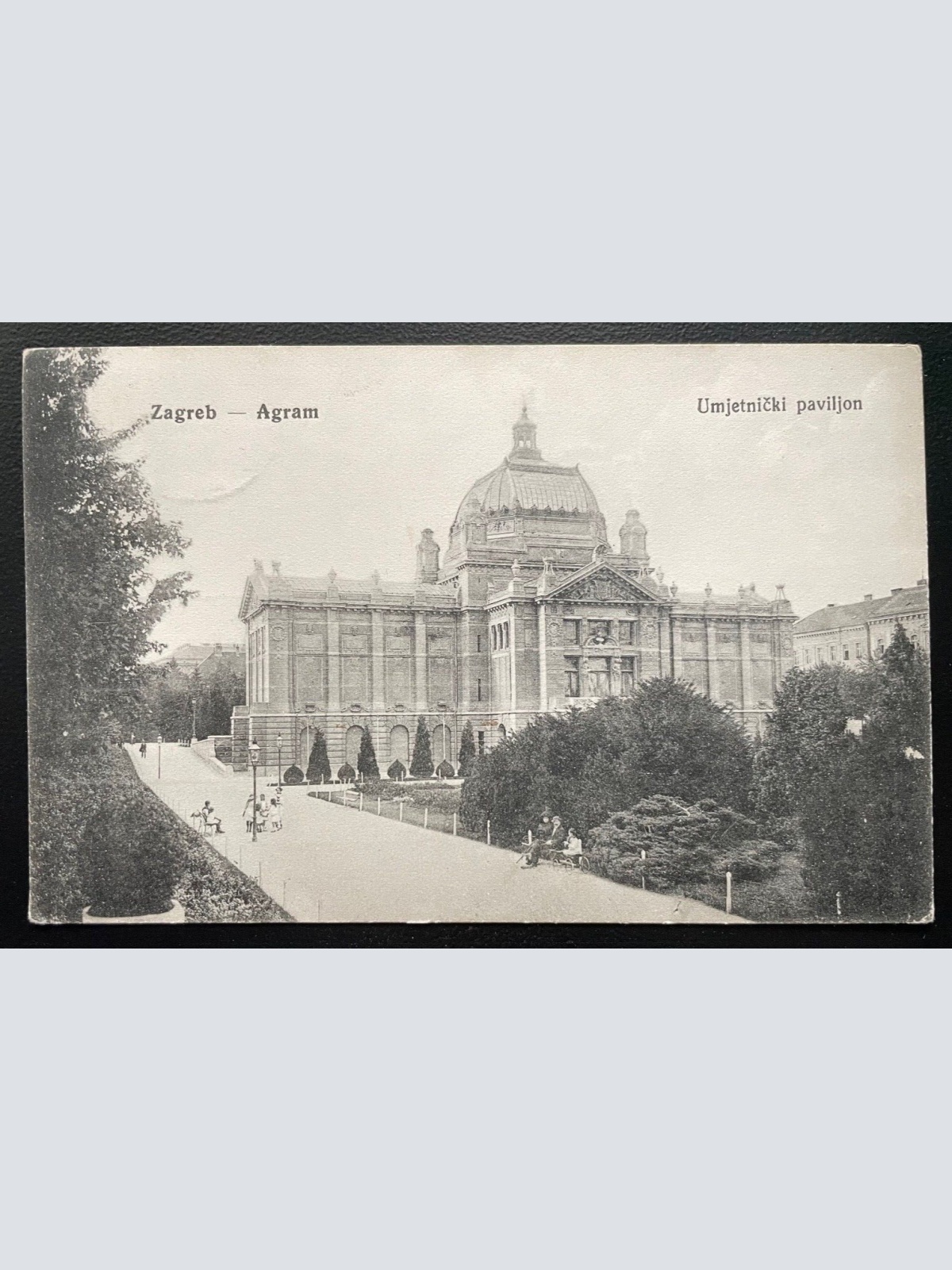 Zagreb Agram Umjetnički paviljon Kunstpavillon Kroatien Jugoslawien 600120A TH D