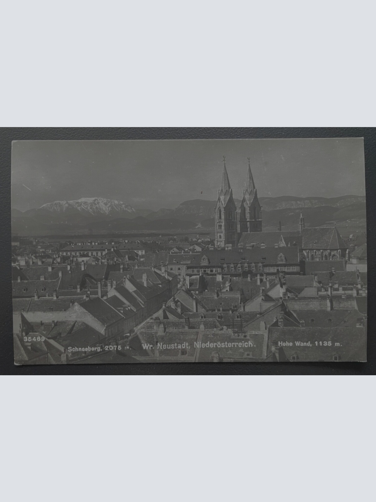 Schneeberg Hohe Wand Wiener Neustadt Kirche Stadt Niederösterreich 600140A TH D