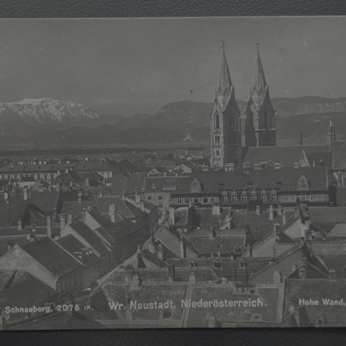 Schneeberg Hohe Wand Wiener Neustadt Kirche Stadt Niederösterreich 600140A TH D