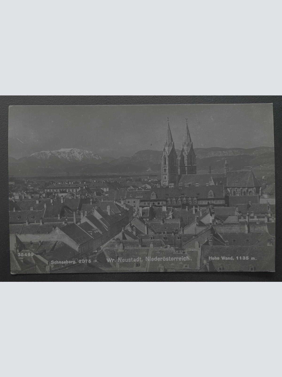 Schneeberg Hohe Wand Wiener Neustadt Kirche Stadt Niederösterreich 600140A TH D