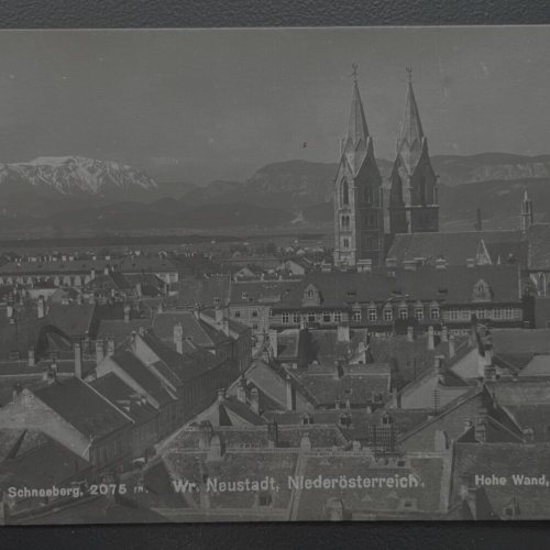 Schneeberg Hohe Wand Wiener Neustadt Kirche Stadt Niederösterreich 600140A TH D