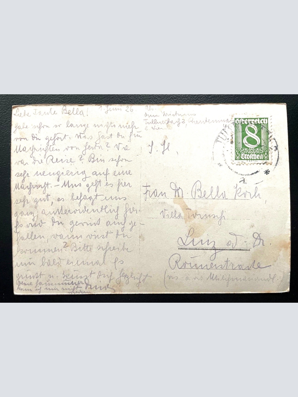 Tullnerbach Brentenmais Strasse Gebäude Mutter Kind Niederösterreich 600125A D