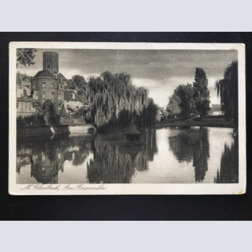 AK Mönchengladbach - Am Geroweiher - See Kloster 180155 TH