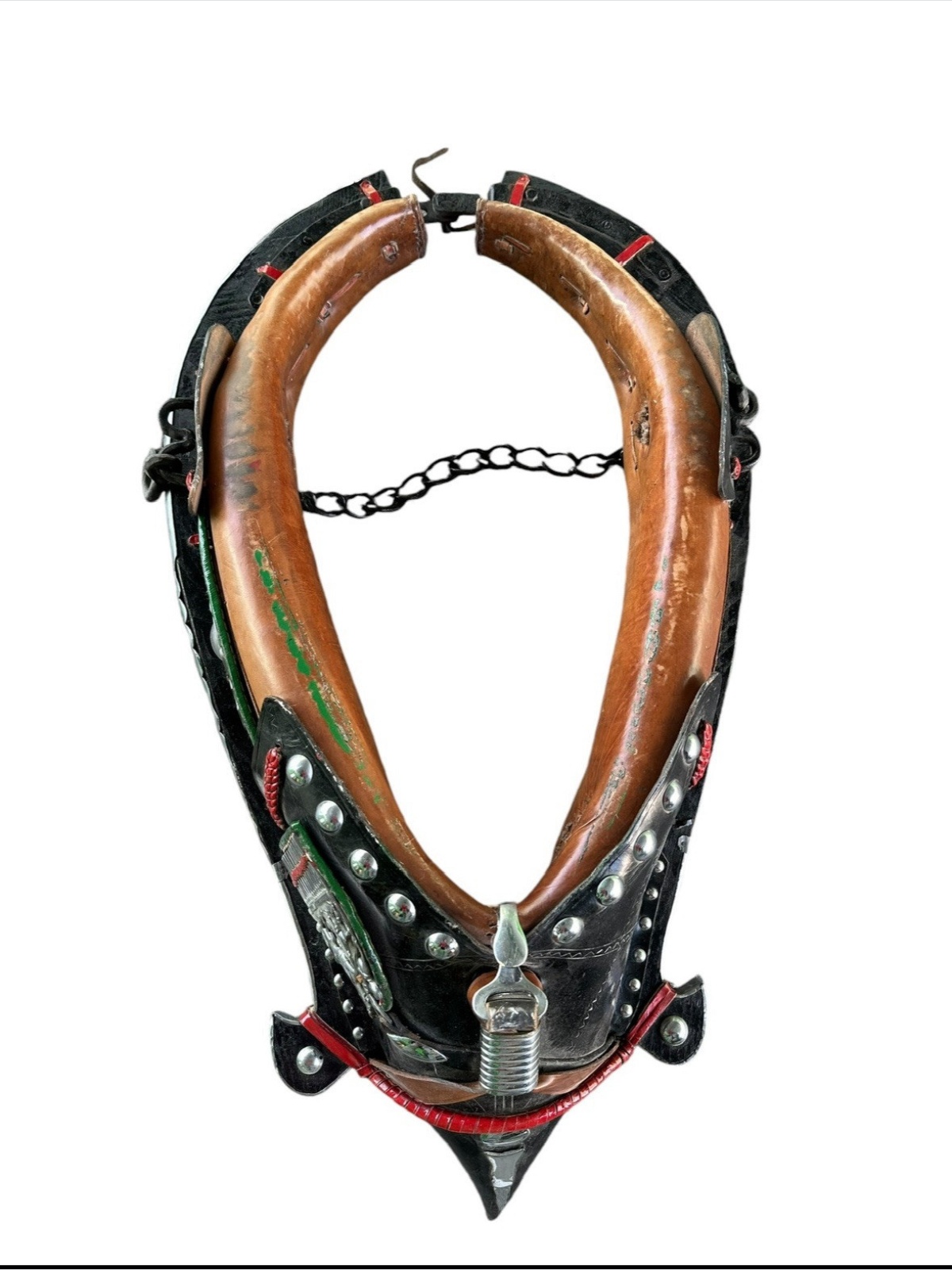 Kummetgeschirr Pferdegeschirr Kummet Pferd Zaumzeug Kutsche Wagen 85x55 cm