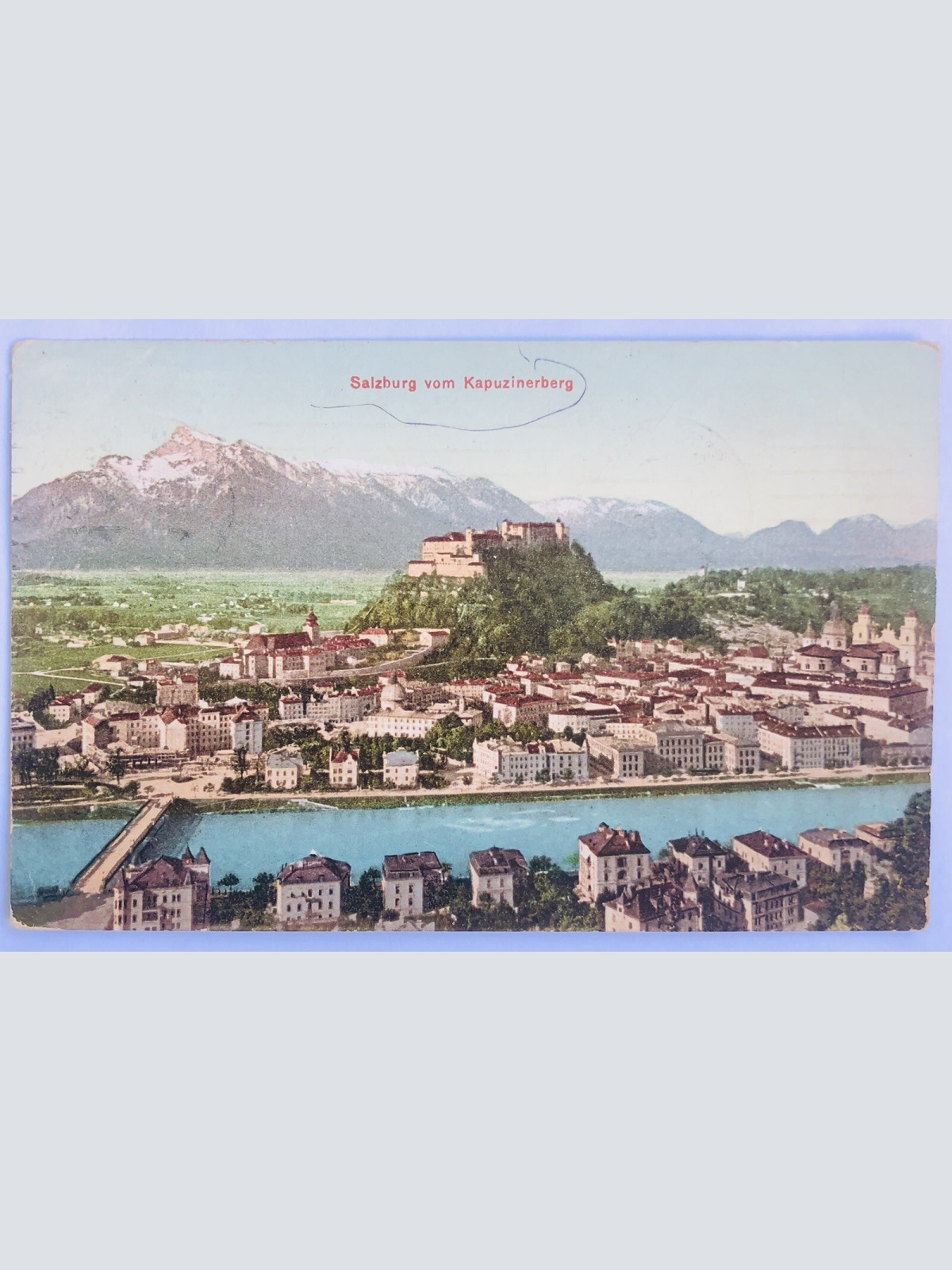 Salzburg vom Kapuzinerberg