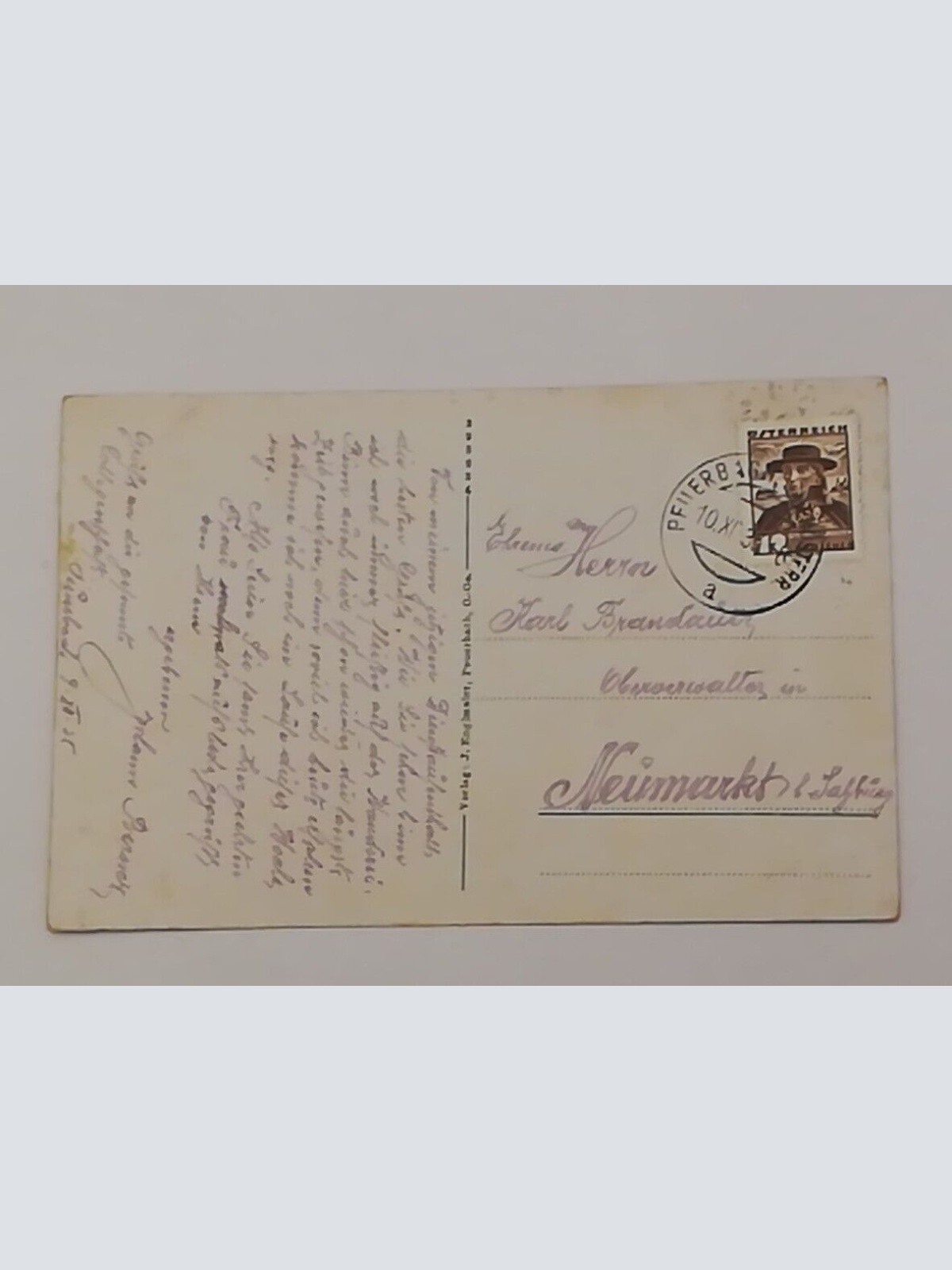 Oberösterreich Peuerbach Pension Moser Kirche Wiese Dächer   600696A ShOÖ