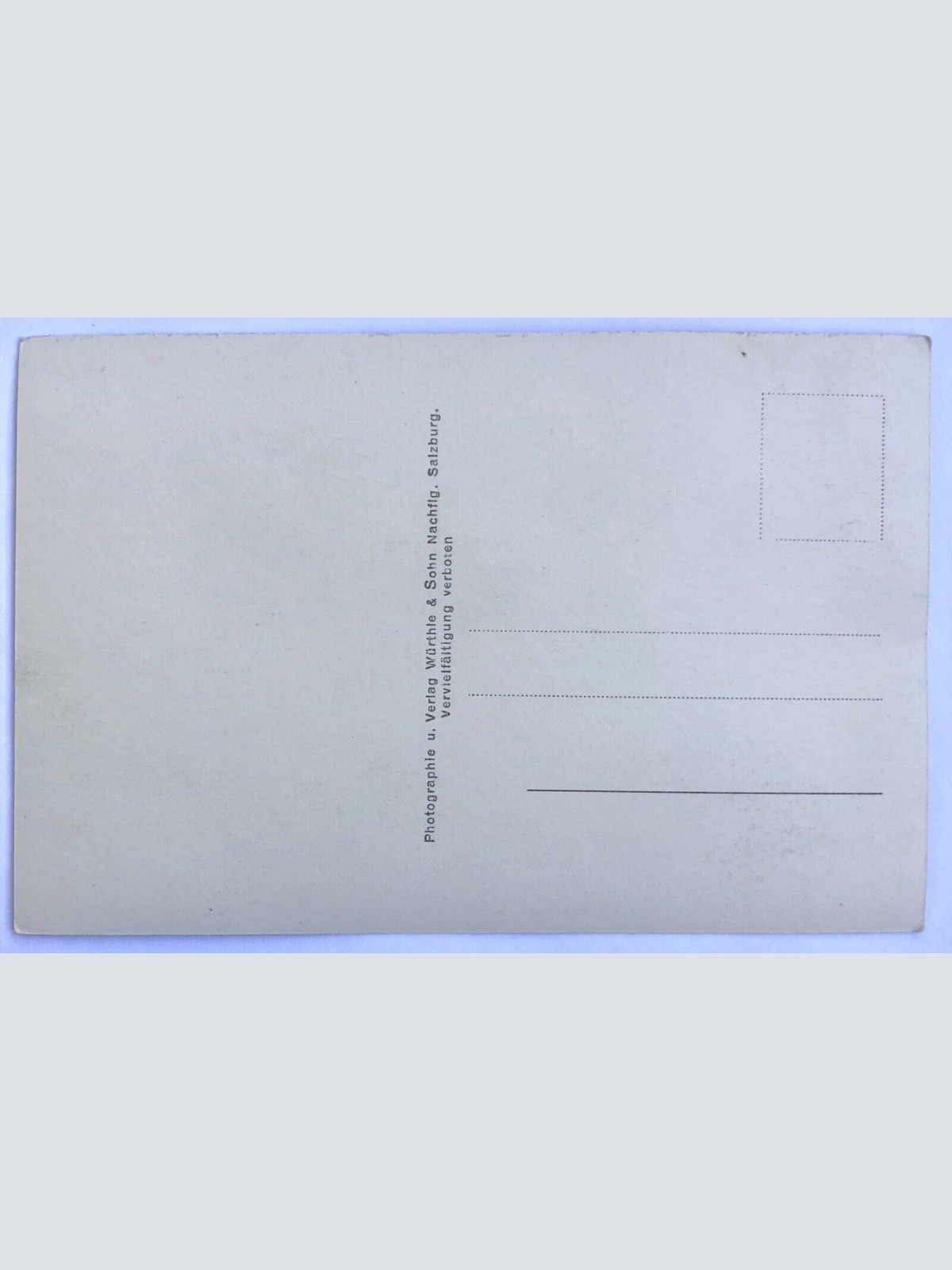 Ansichtskarte Hofgastein