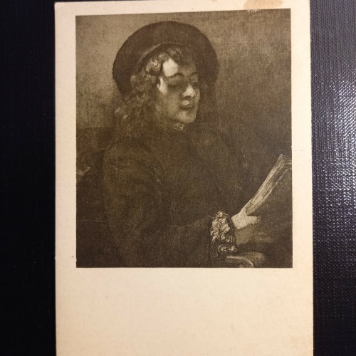 Rembrandt, young Man Singing 400448 gr D