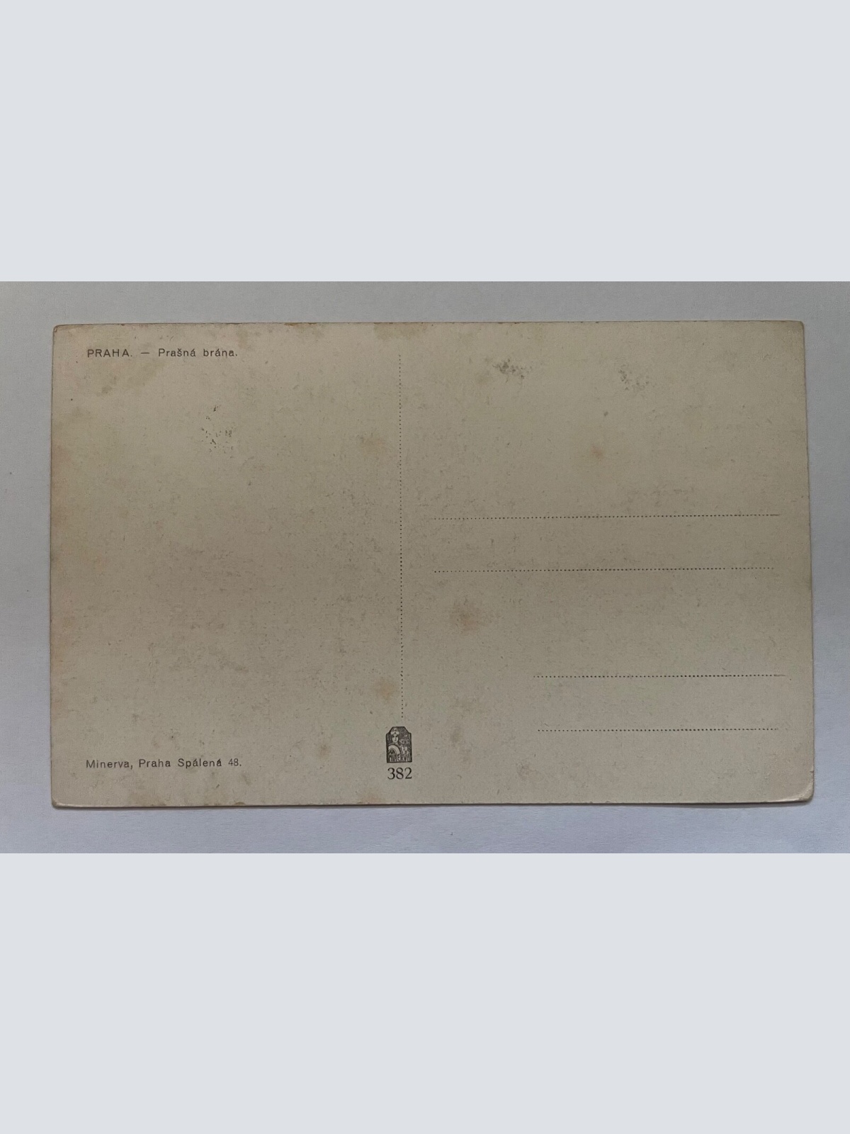 Prag Praha Prager Pulverturm Prašná Brána Tor Turm Stadt Tschechien 711 K TH