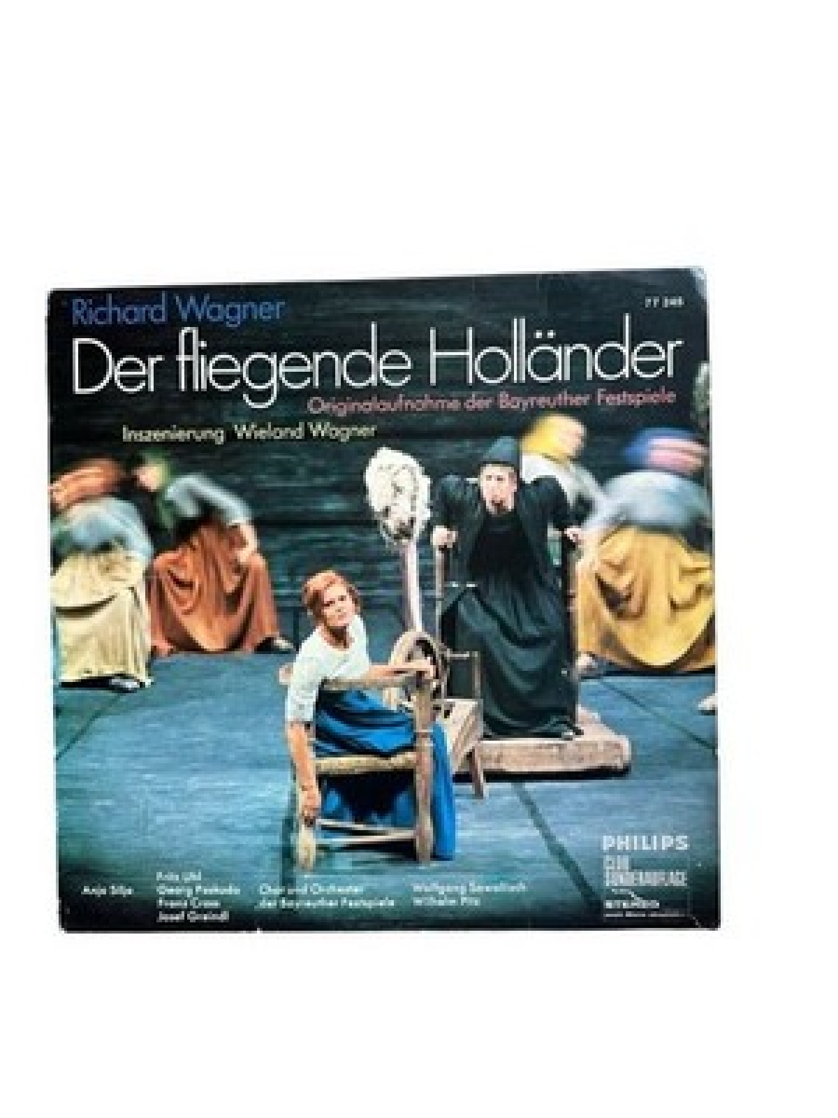 Der Fliegende Holländer - Bayreuther Festspiele. Wieland Wagner, Sawallisch, Pit