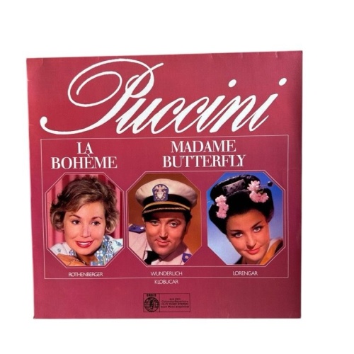 Puccini: La Boheme. Madama Butterfly. Dirigent: Bersilaw Klobucar
