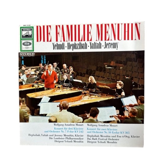 Die Familie Menuhin : Konzert für drei Klaviere und Orchester Nr. 7 F-Dur KV 242