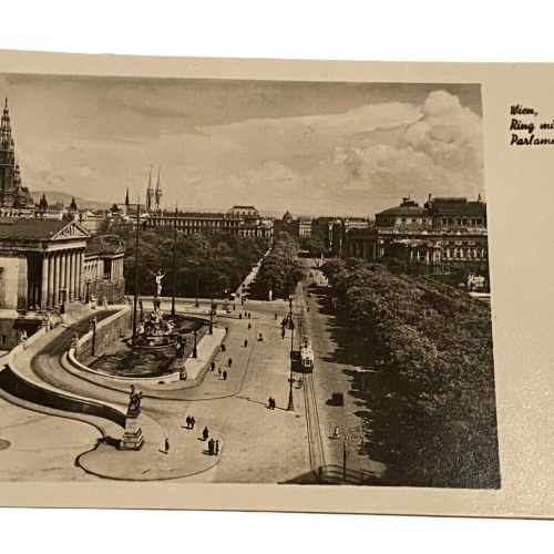 Wien Ring mit Parlament 10037