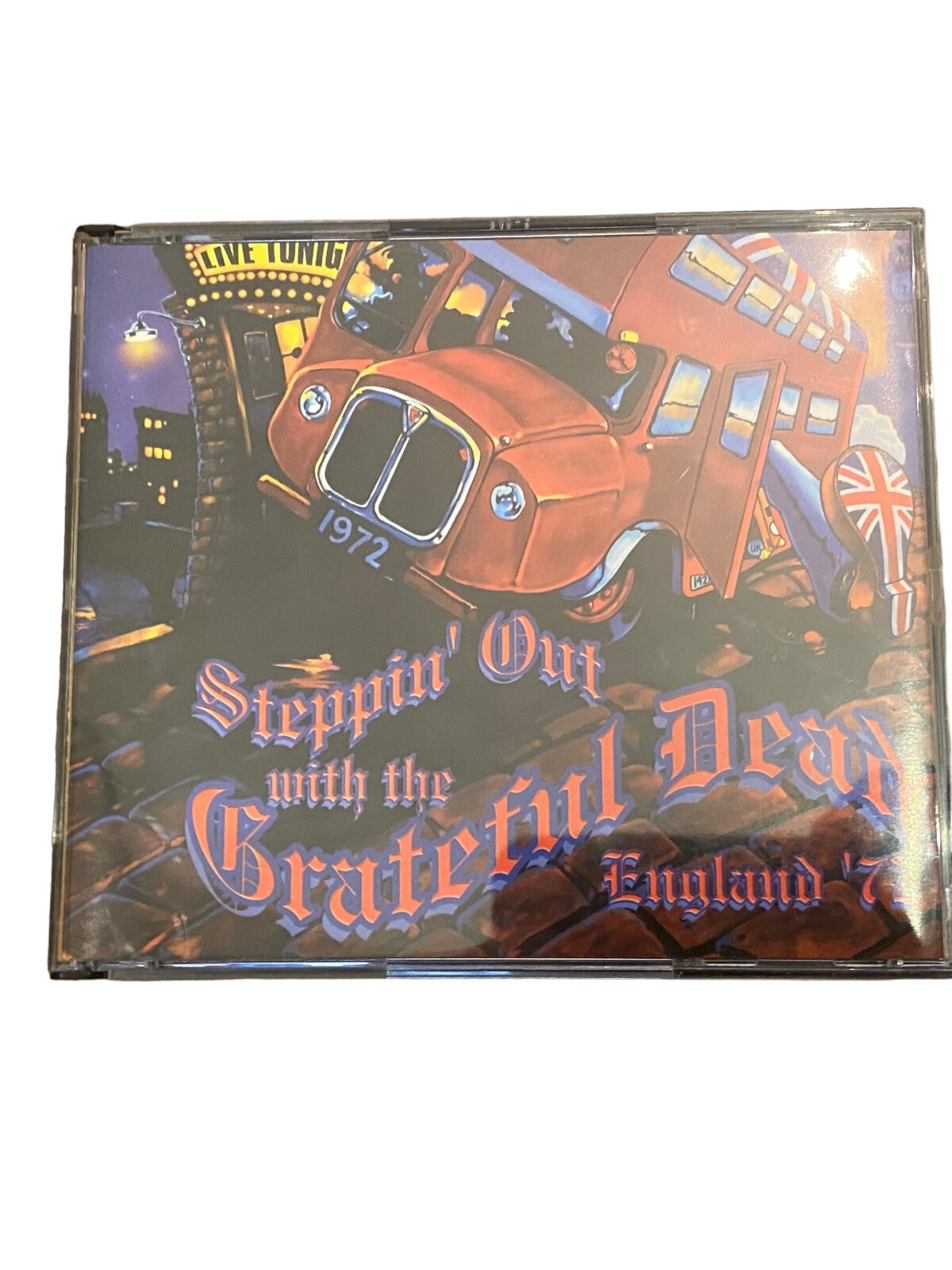 3965 Grateful Dead STEPPIN' OUT WITH THE GRATEFUL DEAD ENGLAND '72 4 CDS