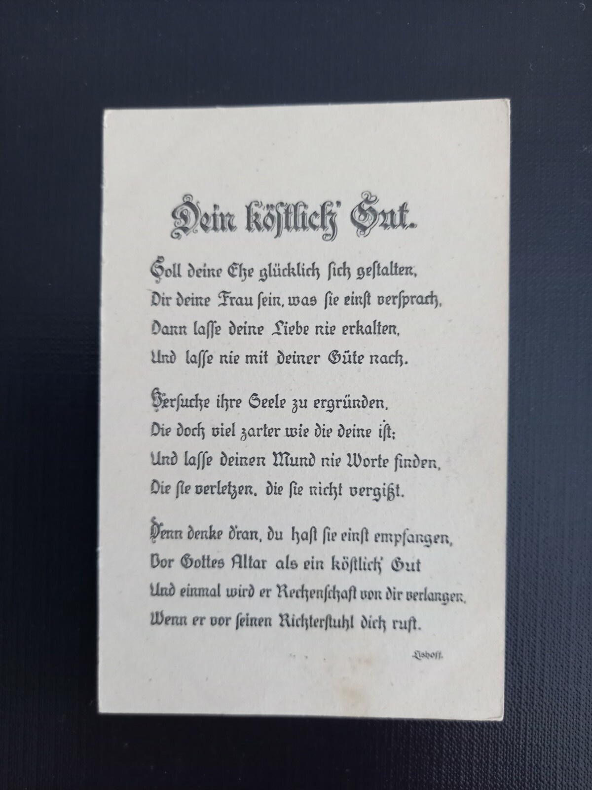 Spruchkarte Dein Köstlich gut 401126 gr A