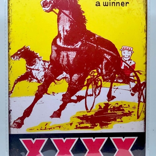 Nostalgie Vintage Retro Schild "XXXX The Poular Beer" 30x20 12089