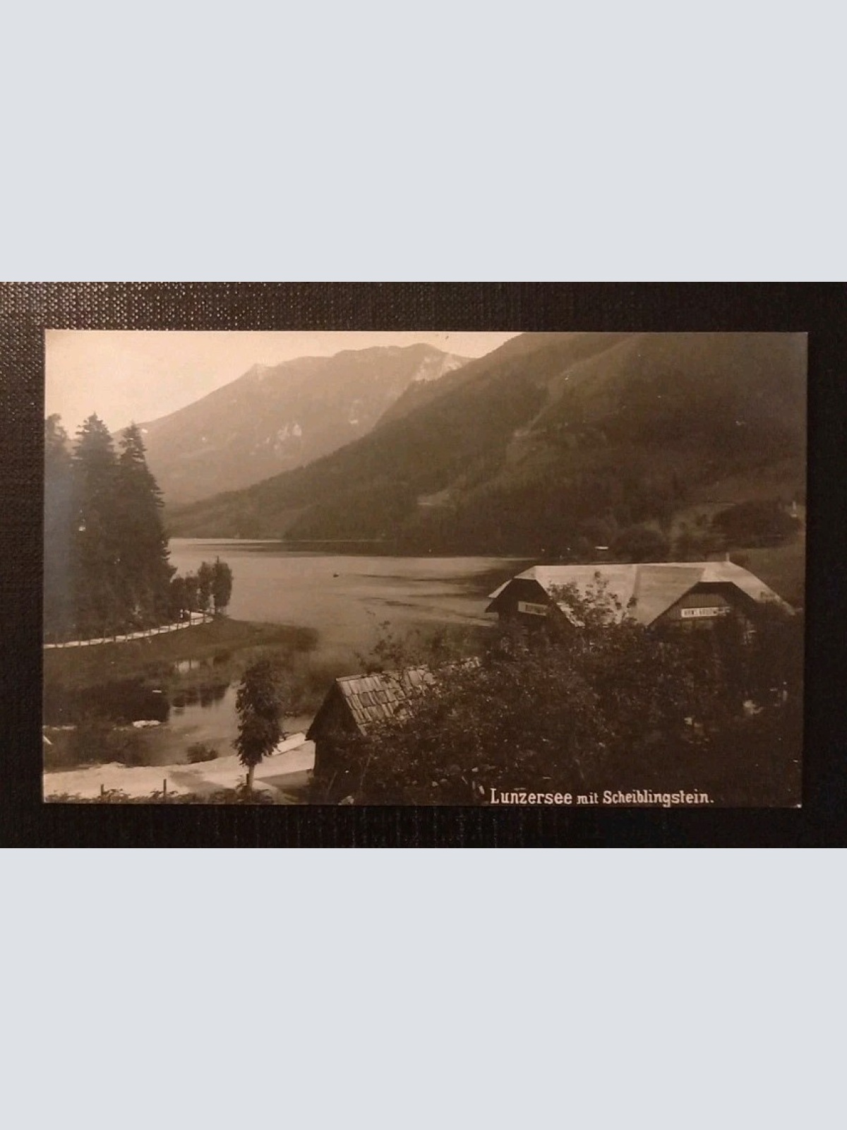 Lunzersee Mit Scheiblingstein Gr 5586 D