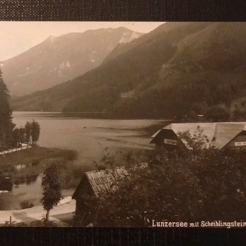 Lunzersee Mit Scheiblingstein Gr 5586 D