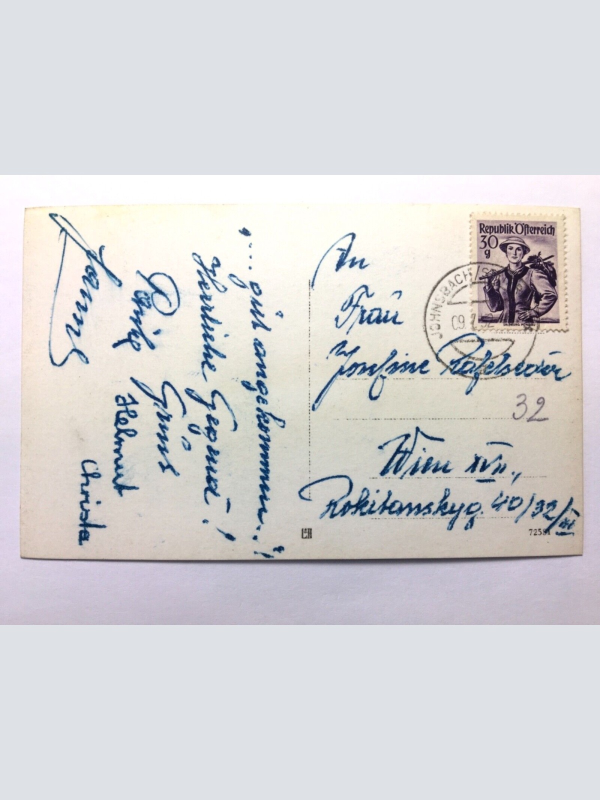 Gesäusestrasse - Gstatterboden mit Reichenstein - Brücke 50038 TH