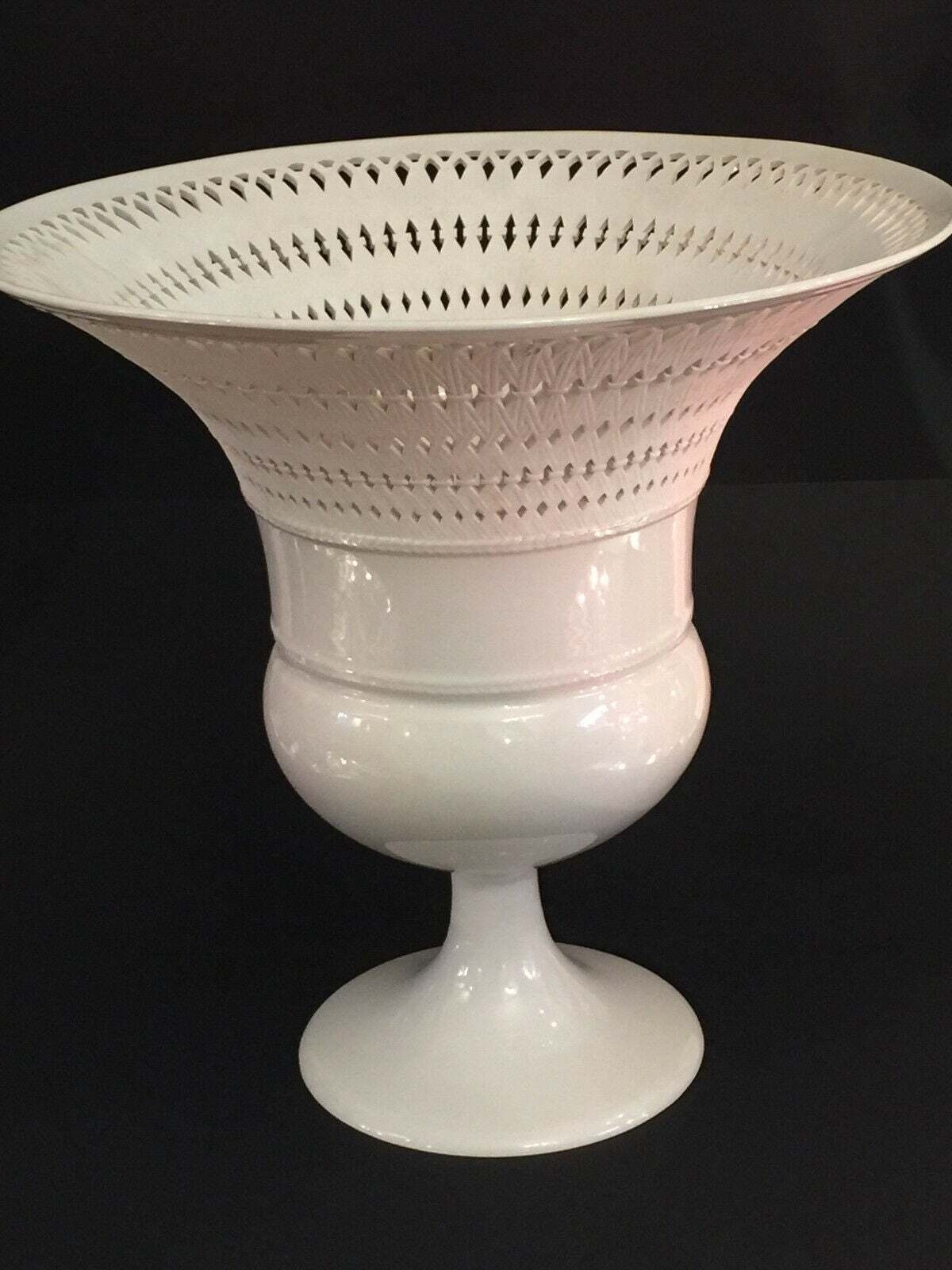 KPM Korbvase Blaue Zeptermarke Schinkel Korb 29 cm