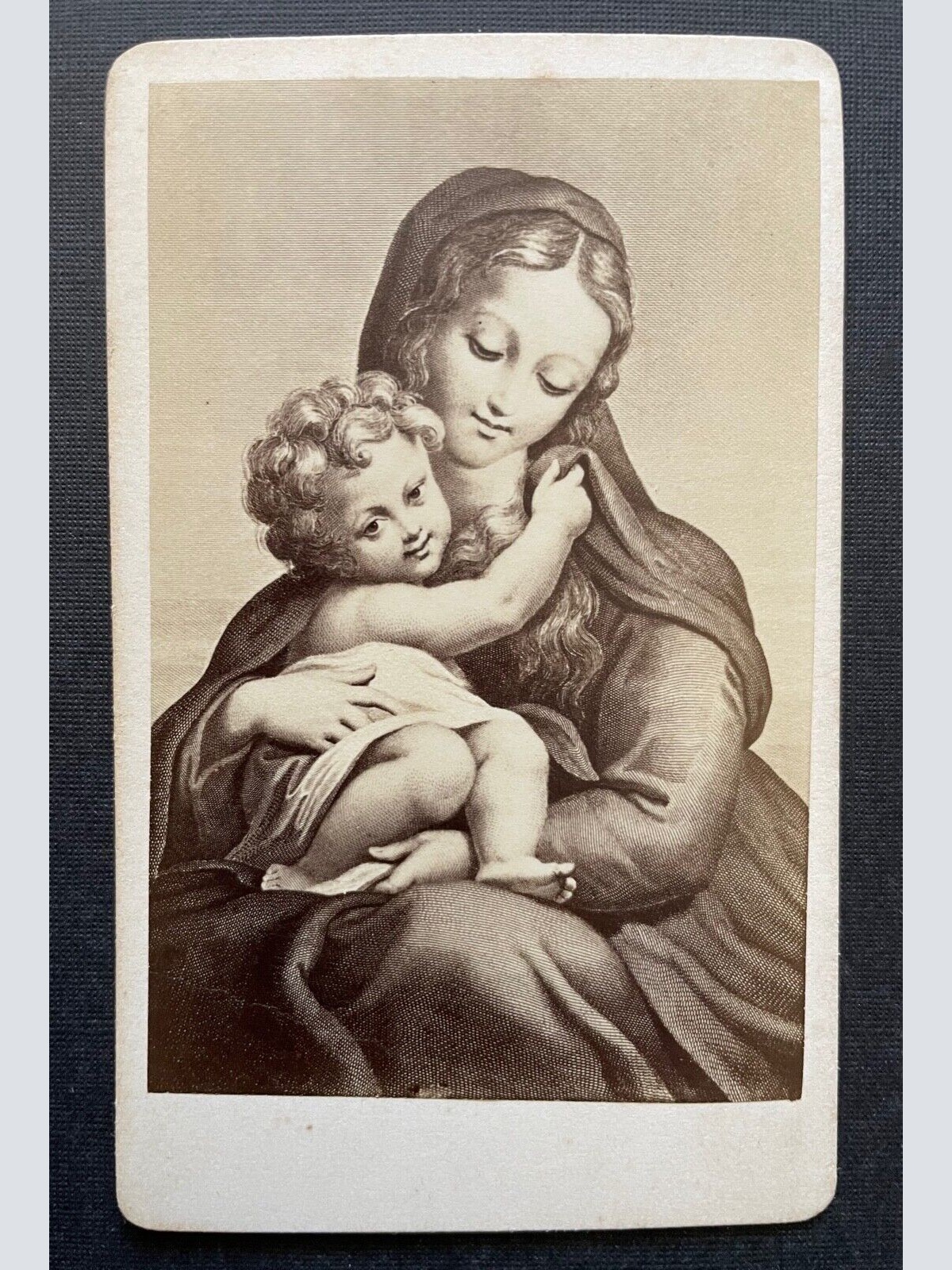 Ansichtskarte Foto Madonna di Parma Correggio Bild Gemälde Italien