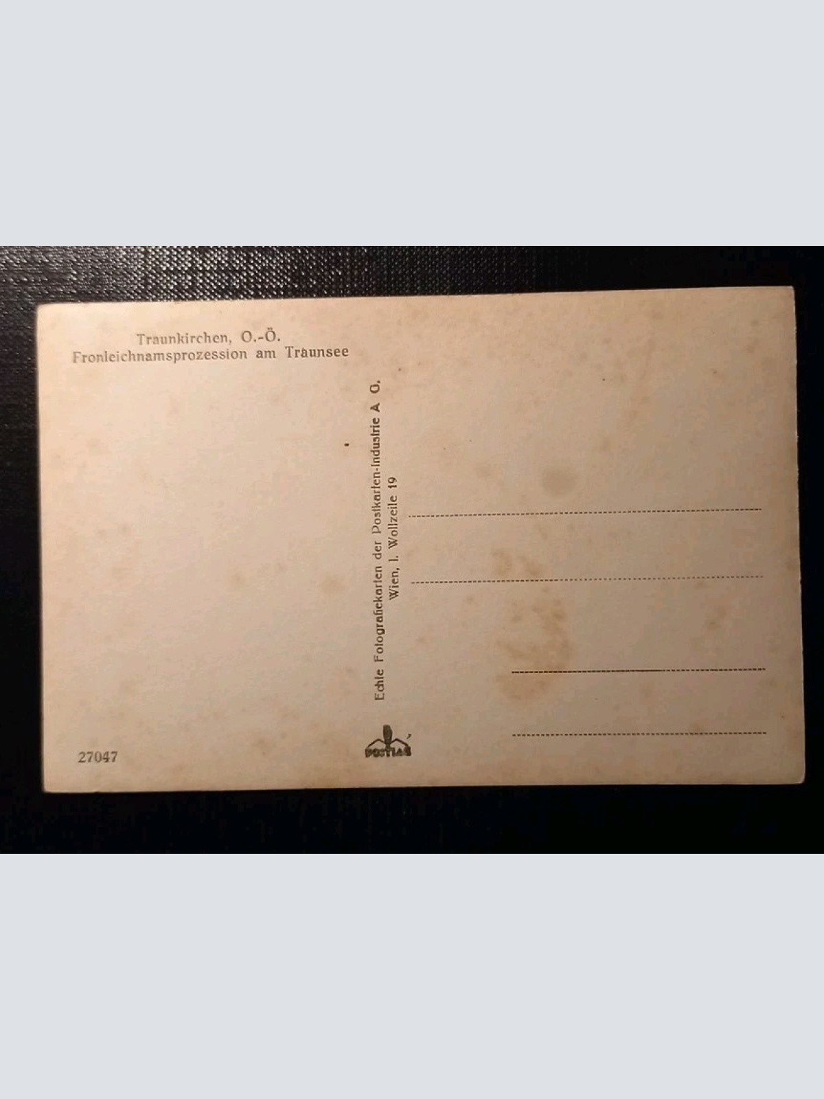 Traunkirchen Oberösterreich Fronleichnamsprzession Am Traunsee Gr 5575 D