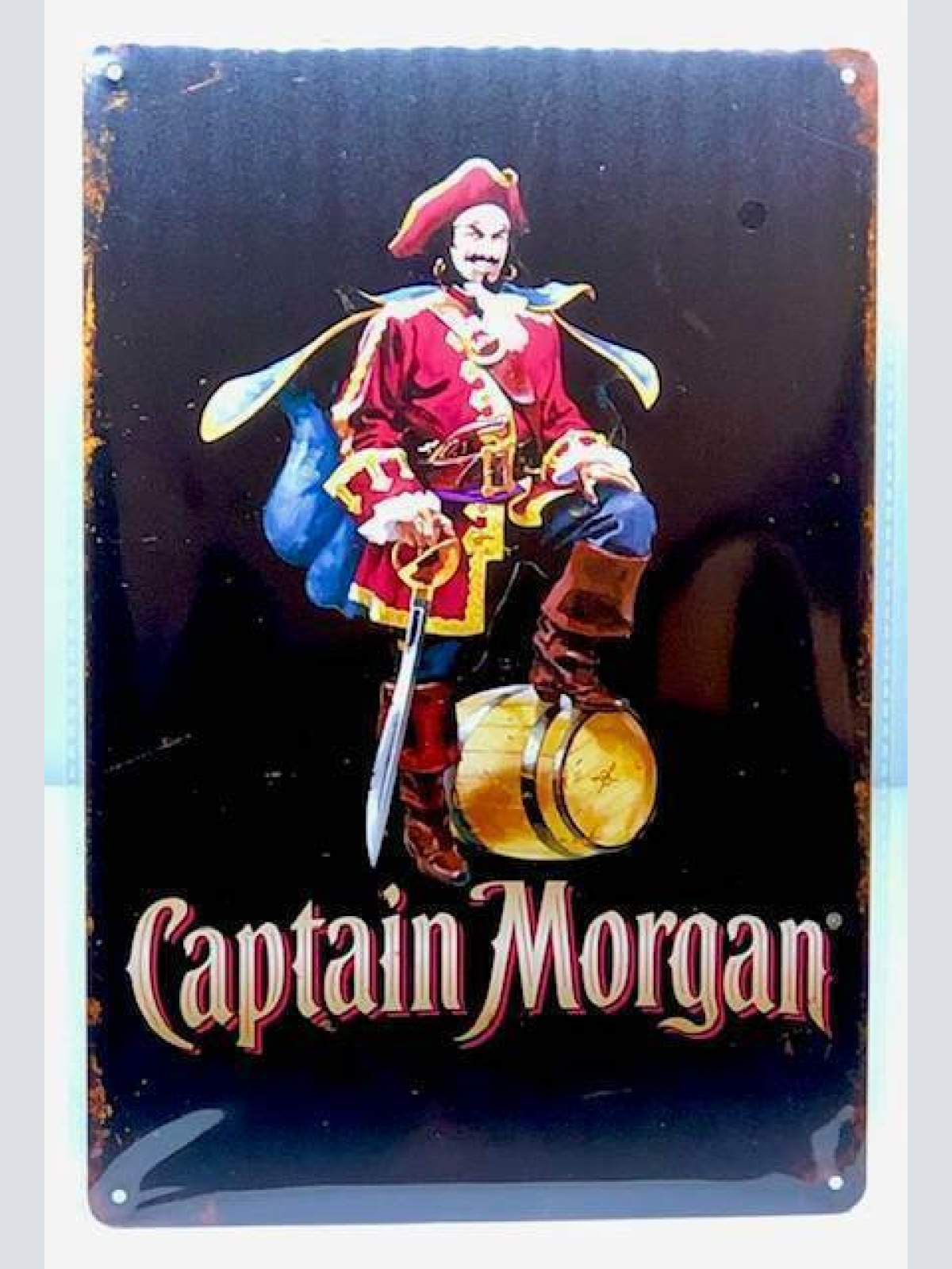 Nostalgie Retro Blechschild "Captain Morgan" 30x20 12025