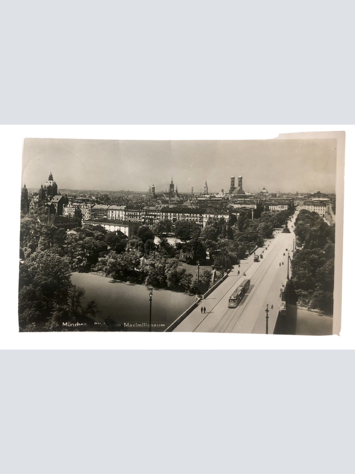 München Blick vom Maximilianeum 20057 B