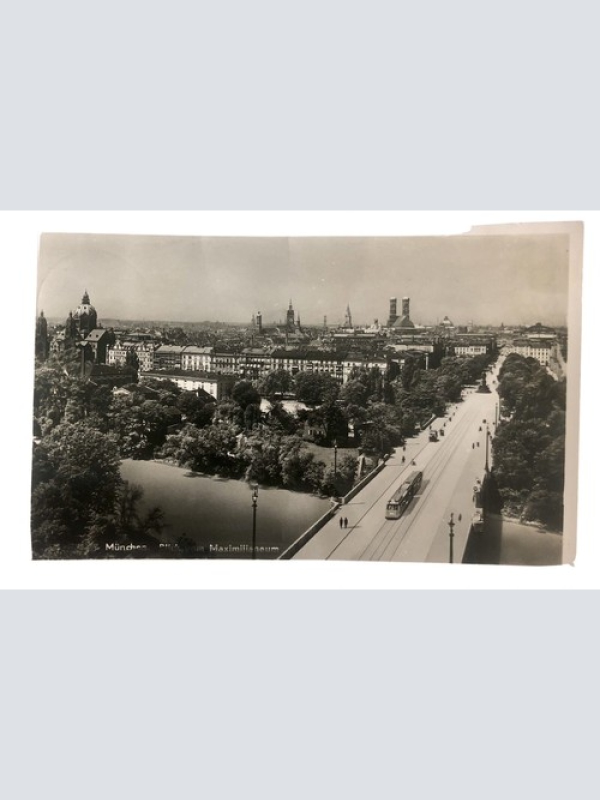 München Blick vom Maximilianeum 20057 B