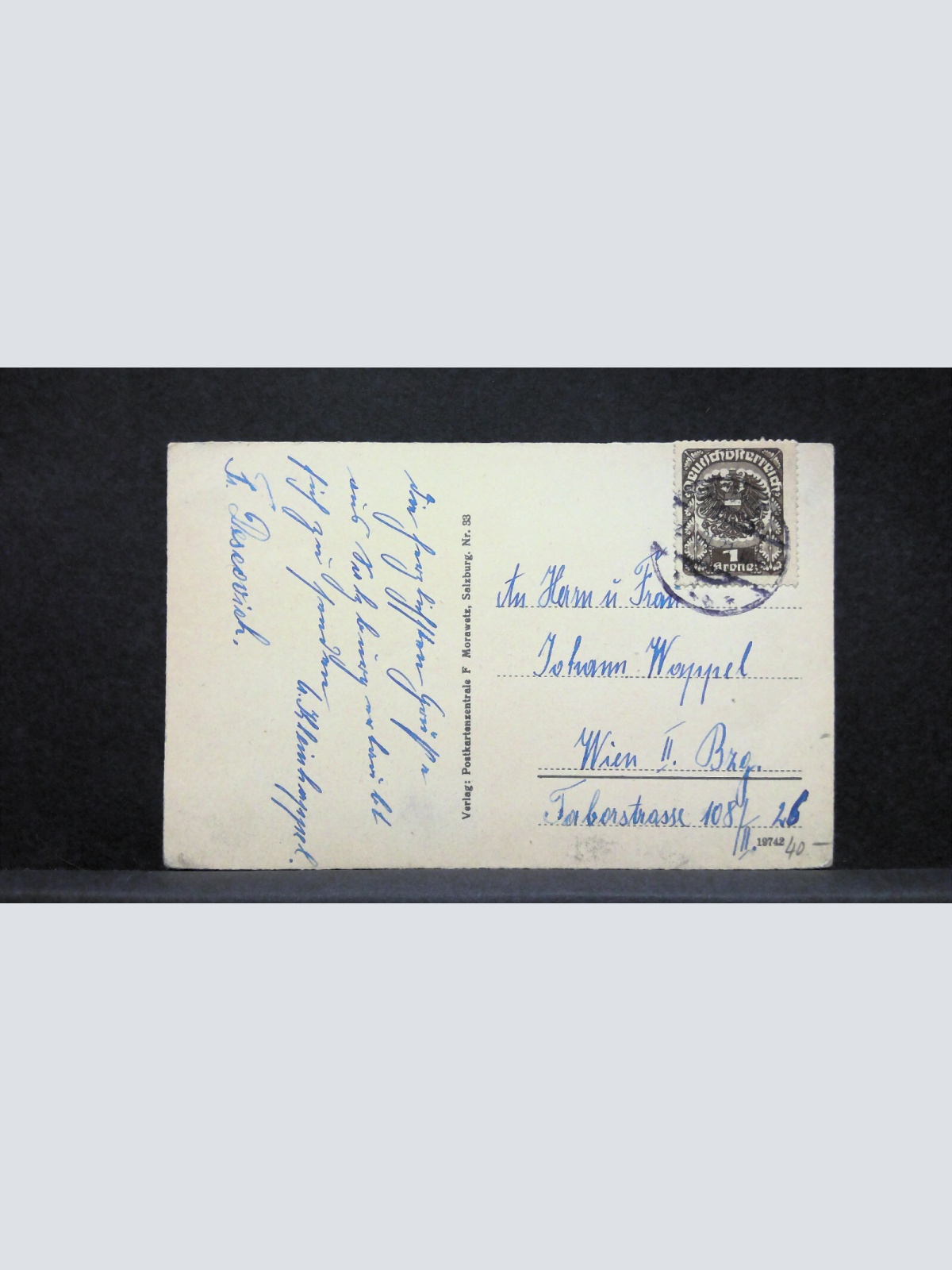 Salzburg Nonntal Schloss Hohensalzburg JW5706