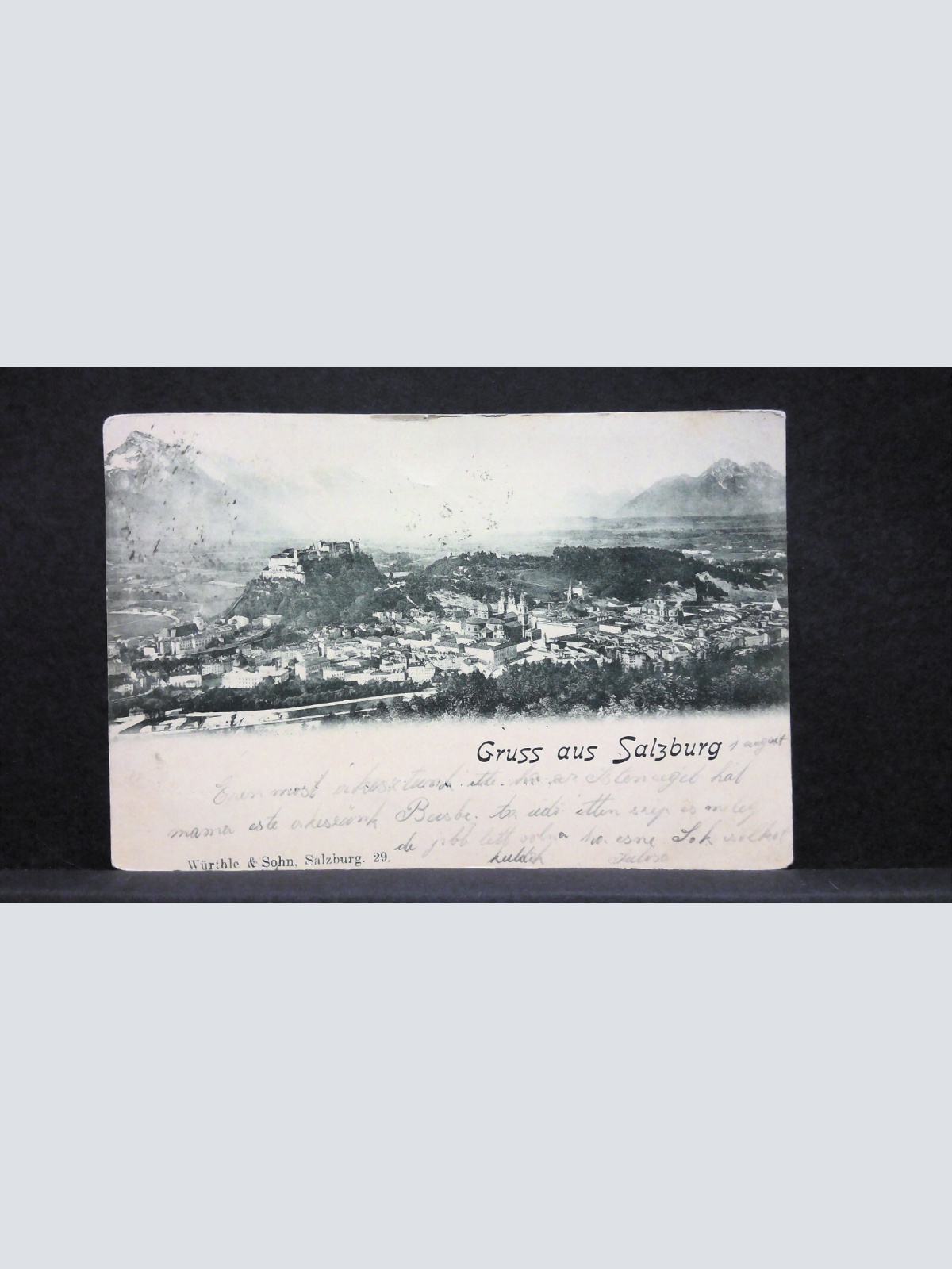 Gruss aus Salzburg Schloss Hohensalzburg JW6381