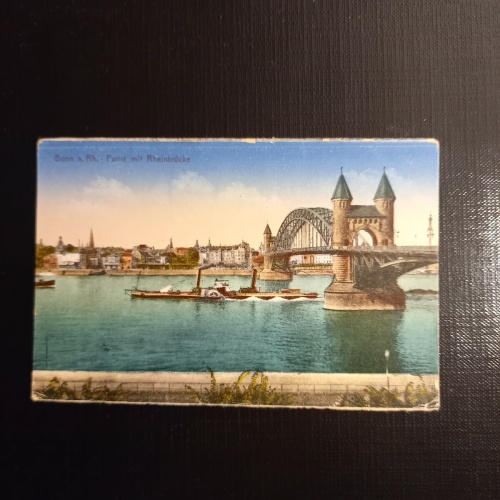 Bonn a.Rh. mit Rheinbrücke 410589 gr D
