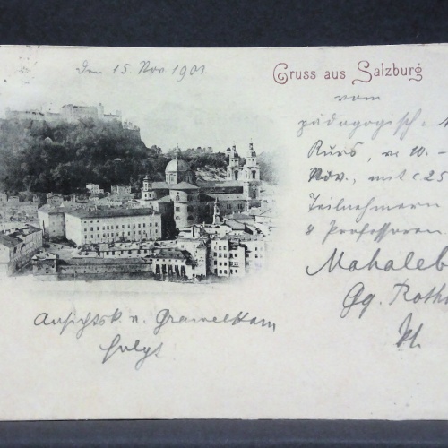 Gruss aus Salzburg Festung JW2431