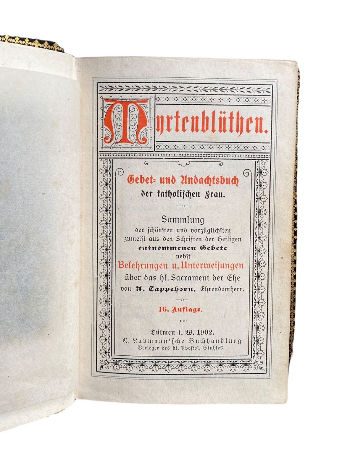 753 MYRTHENBLÜTHEN - GEBET UND ANDACHTSBUCH DER KATHOLISCHEN KIRCHE HC