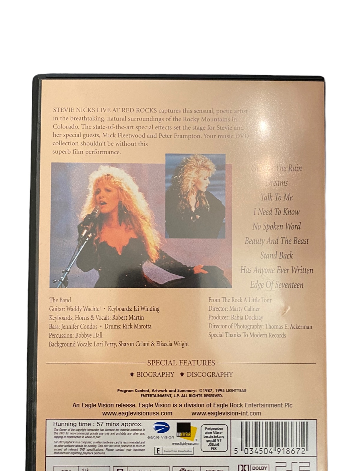 1511 Eagle Rock Entertainment Ltd. STEVIE LIVE AT RED ROCKS- A ONE HOUR CONCERT