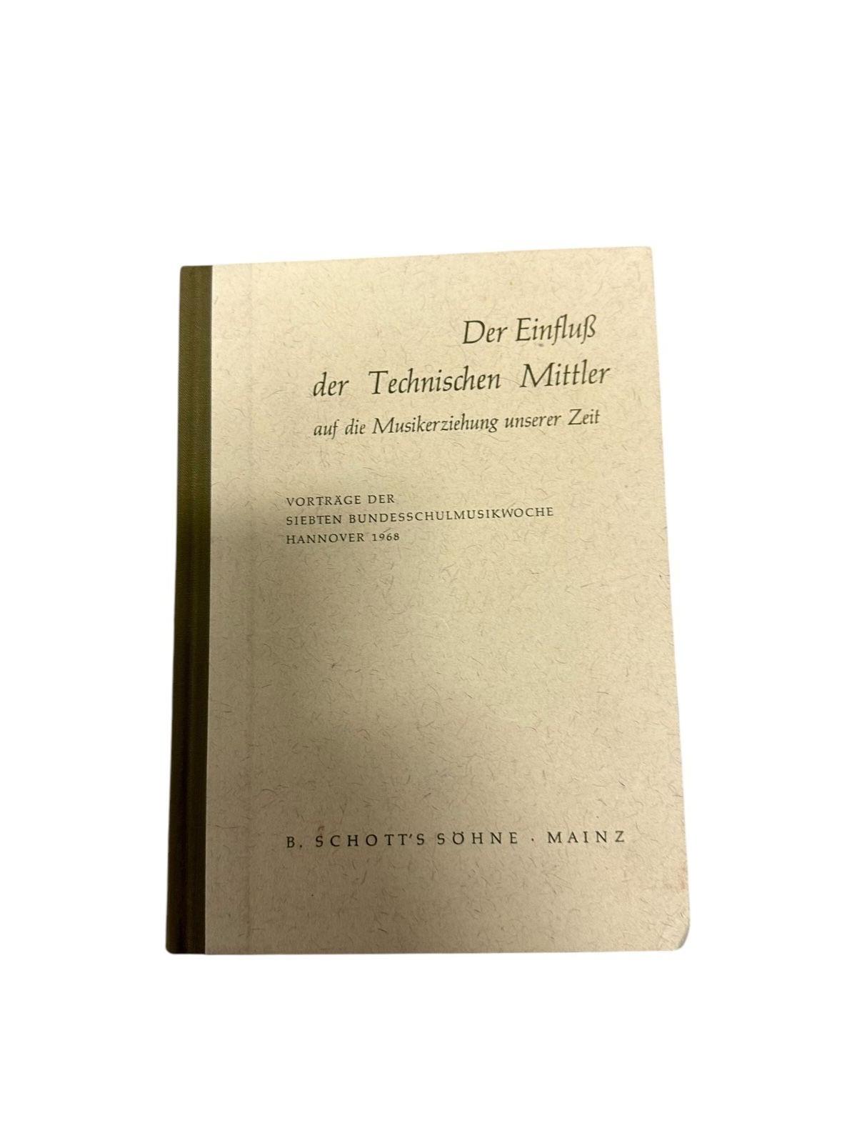 1566  Kraus DER EINFLUSS DER TECHNISCHEN MITTLER AUF DIE MUSIKERZIEHUNG