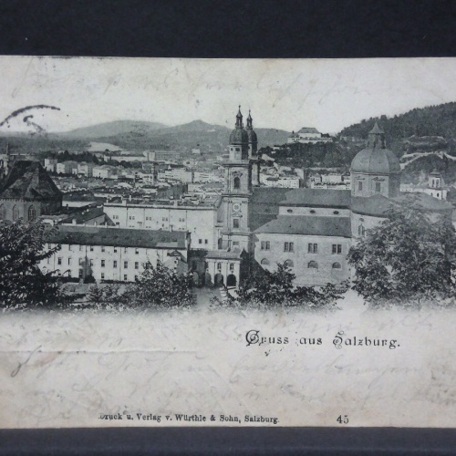 Gruss aus Salzburg JW83421